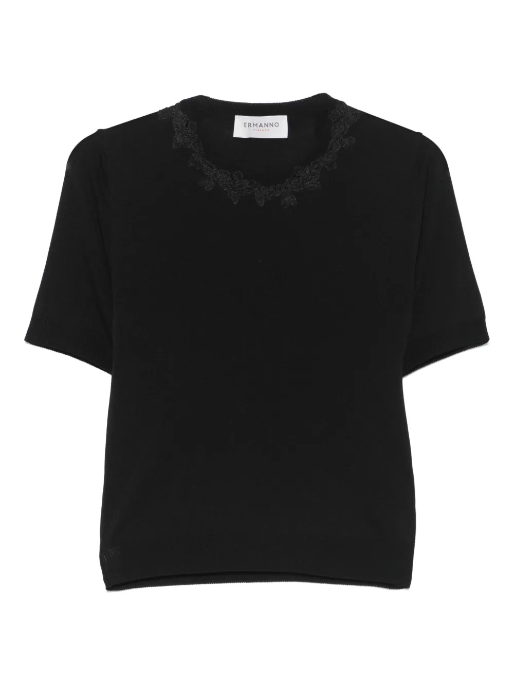 ERMANNO FIRENZE  short sleeve T-shirt | Black | Image 1