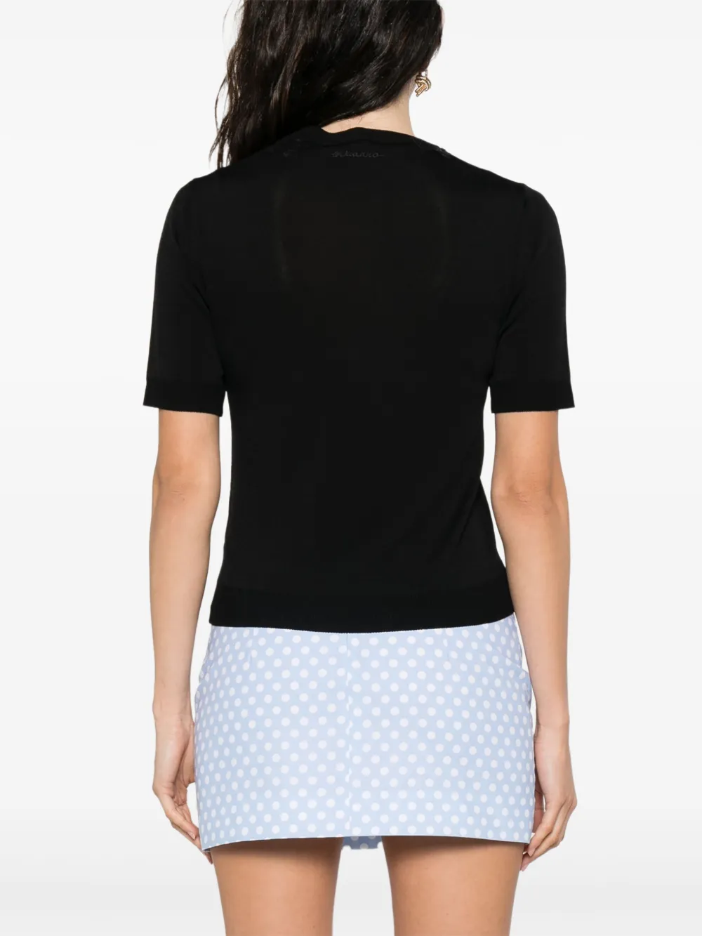 ERMANNO FIRENZE T-shirt met korte mouwen Zwart