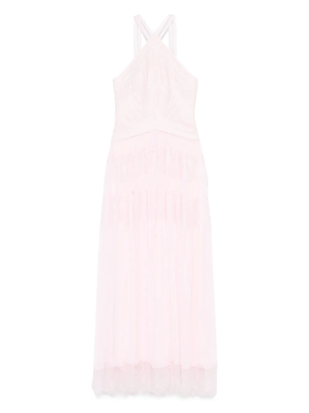 ERMANNO FIRENZE  lace maxi dress | Pink | Image 1
