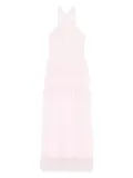 ERMANNO FIRENZE lace maxi dress - Pink