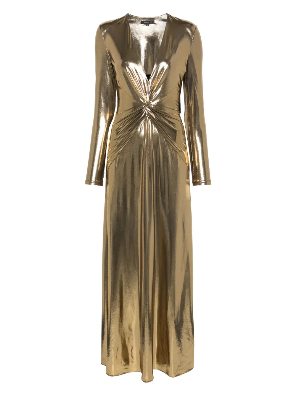 metallic dress