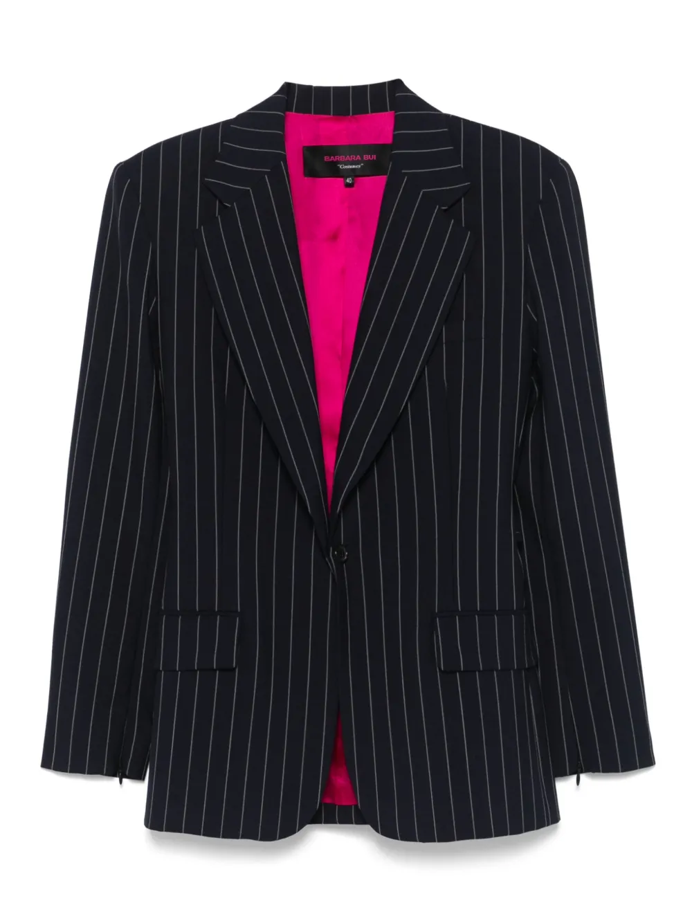 Barbara Bui pinstriped blazer | Blue | Image 1
