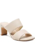 VAGABOND double-strap square-toe sandals - Neutrals