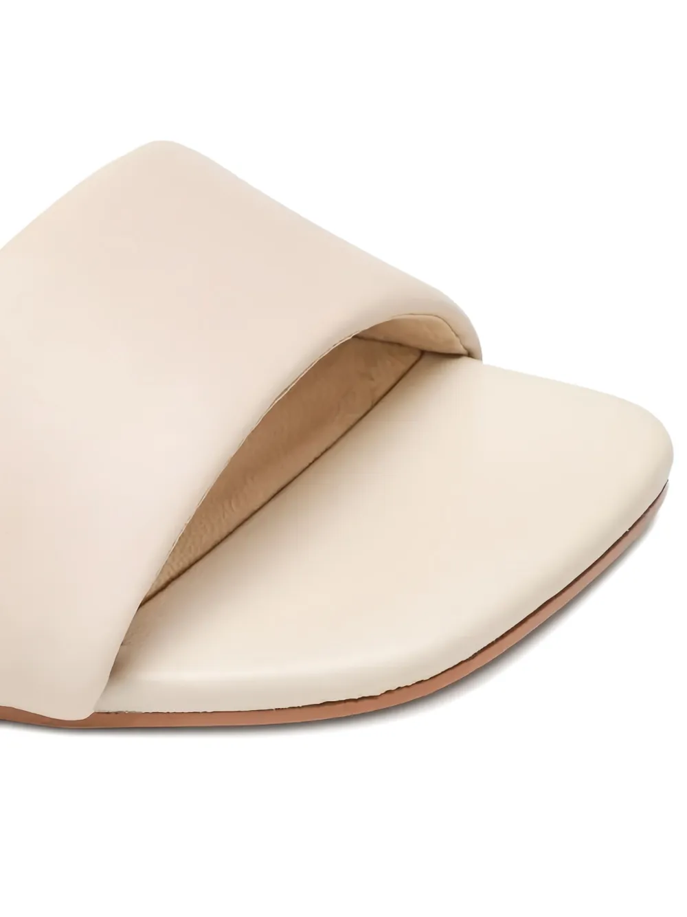 VAGABOND double-strap square-toe sandals Neutrals