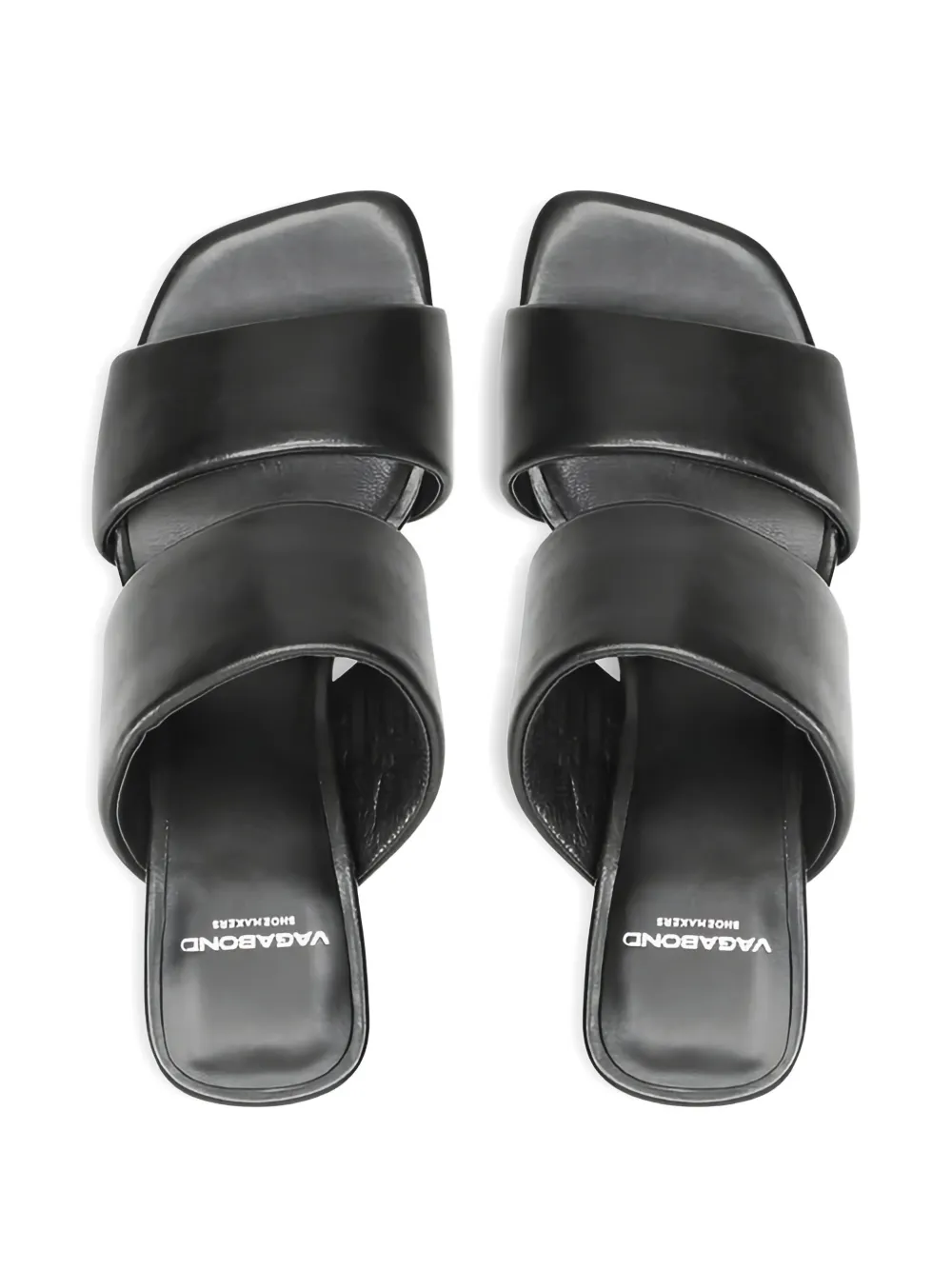 VAGABOND Luisa double-strap heeled sandals Black