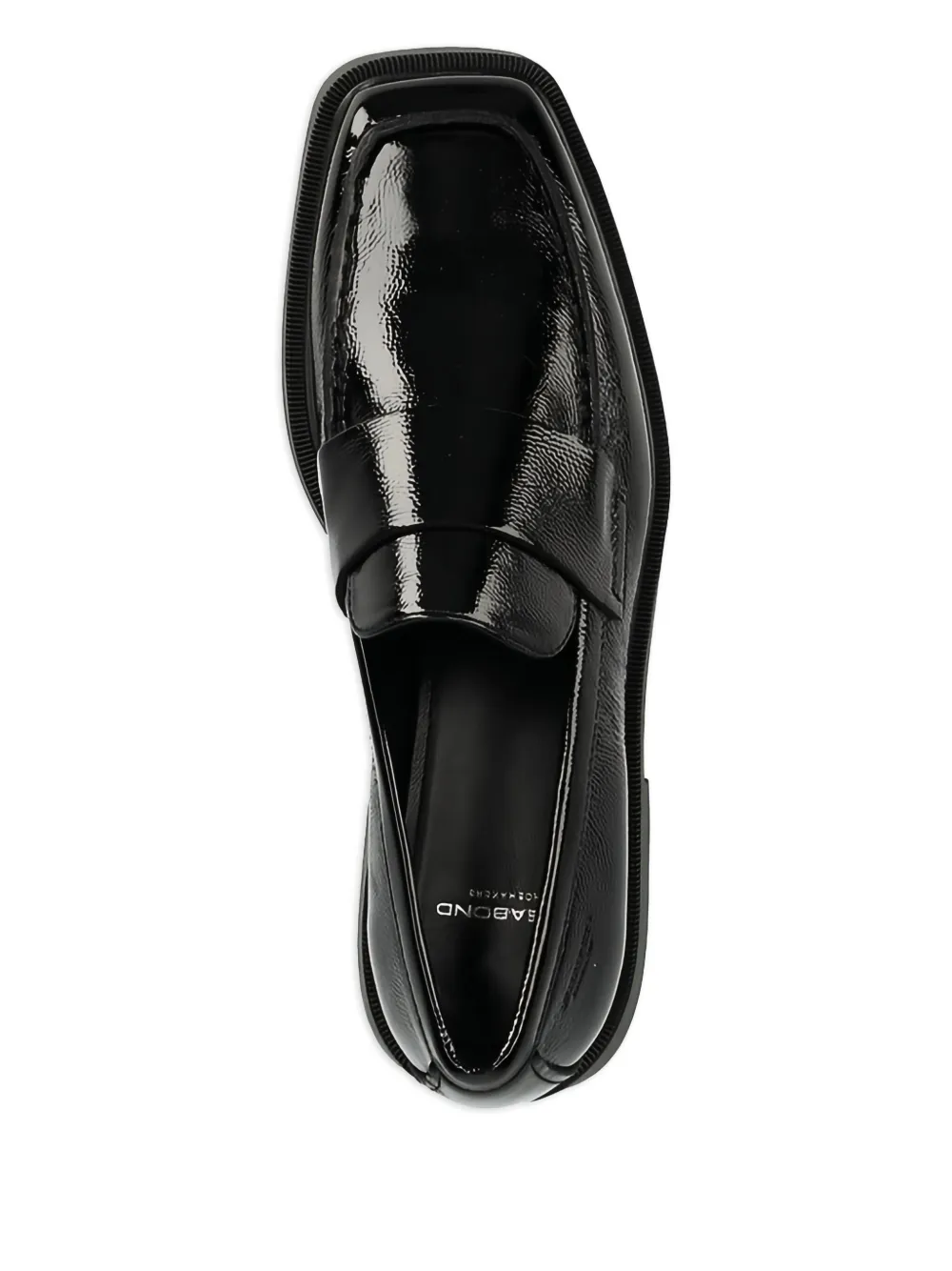 VAGABOND Jillian leather loafers Black
