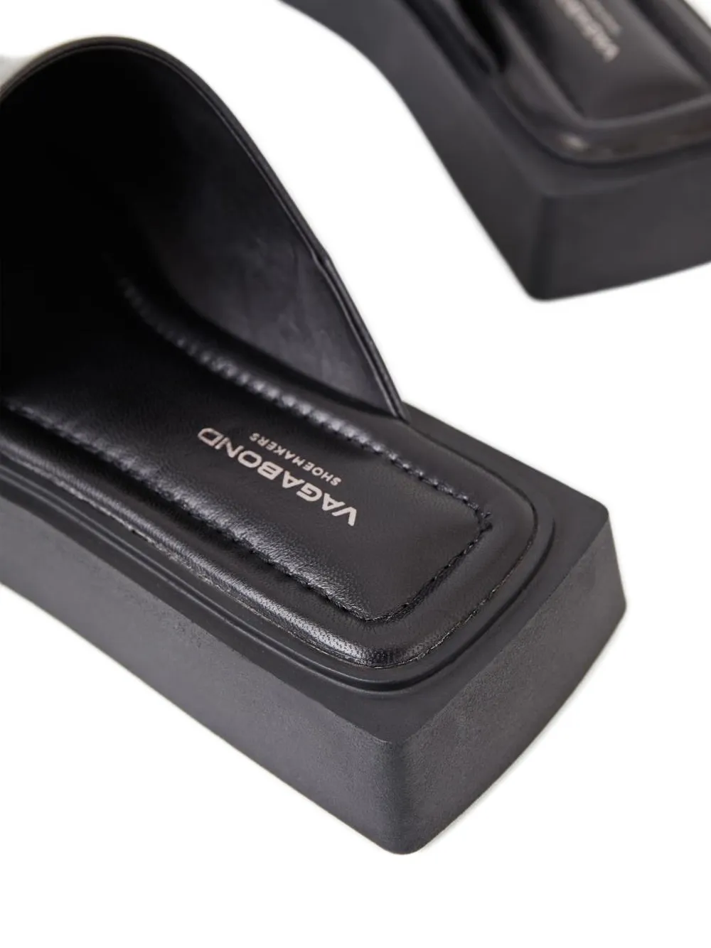 VAGABOND Evy open-toe platform sandals Black