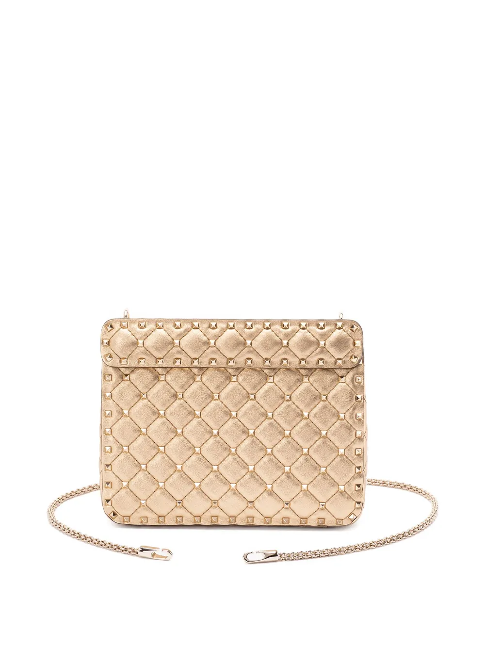 Valentino Garavani Rockstud Spike shoulder bag - Beige