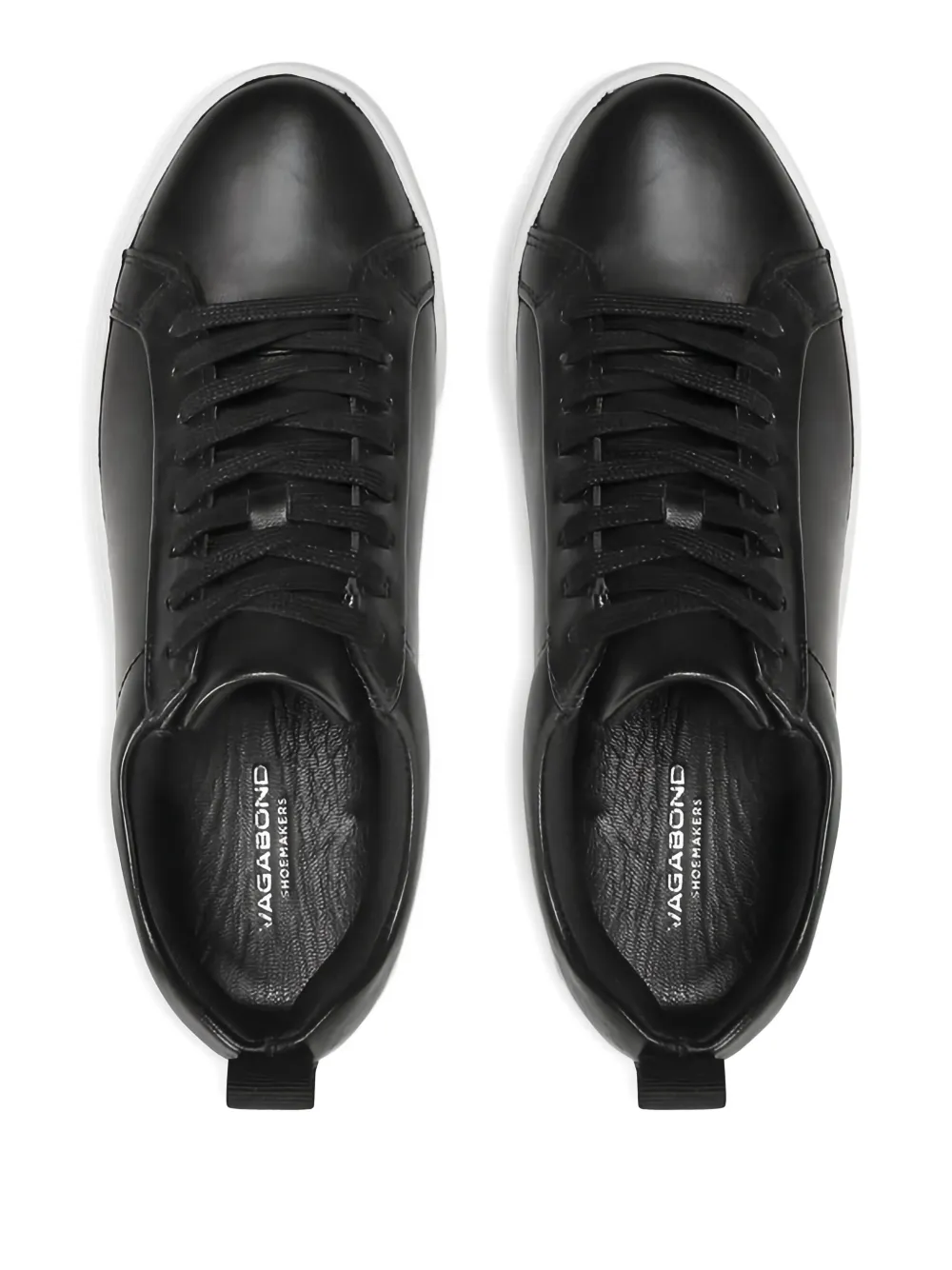 VAGABOND Zoe platform lace-up sneakers Black