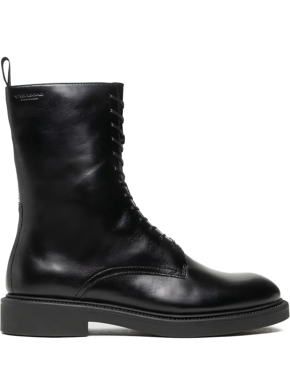 VAGABOND Alex lace-up platform boots Black