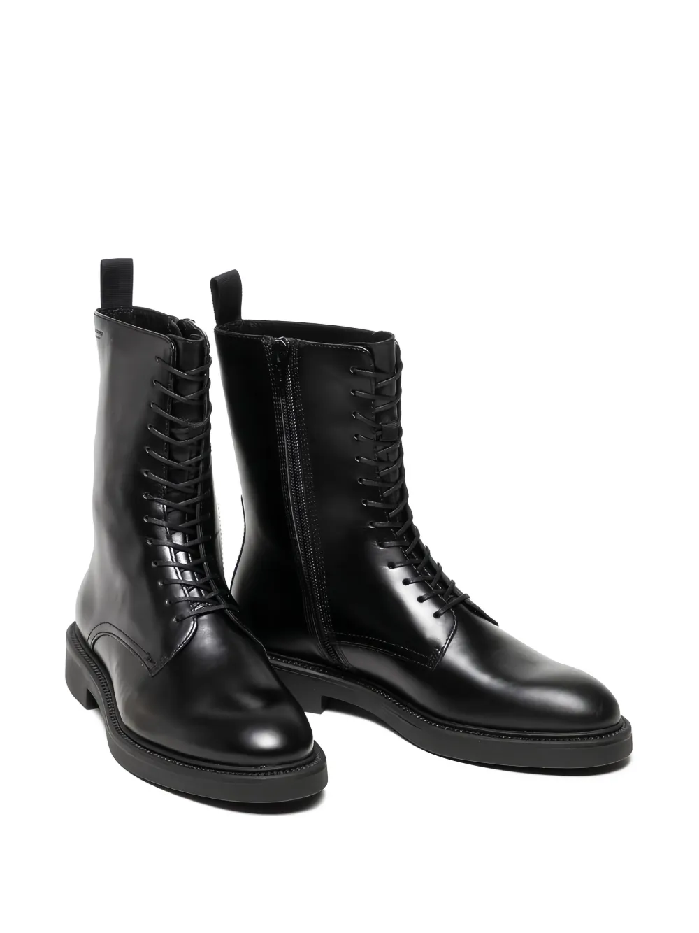 Vagabond Alex Lace-up Platform Boots In Black