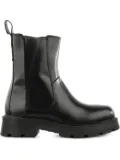 VAGABOND Cosmo 2.0 zip-detail platform boots - Black