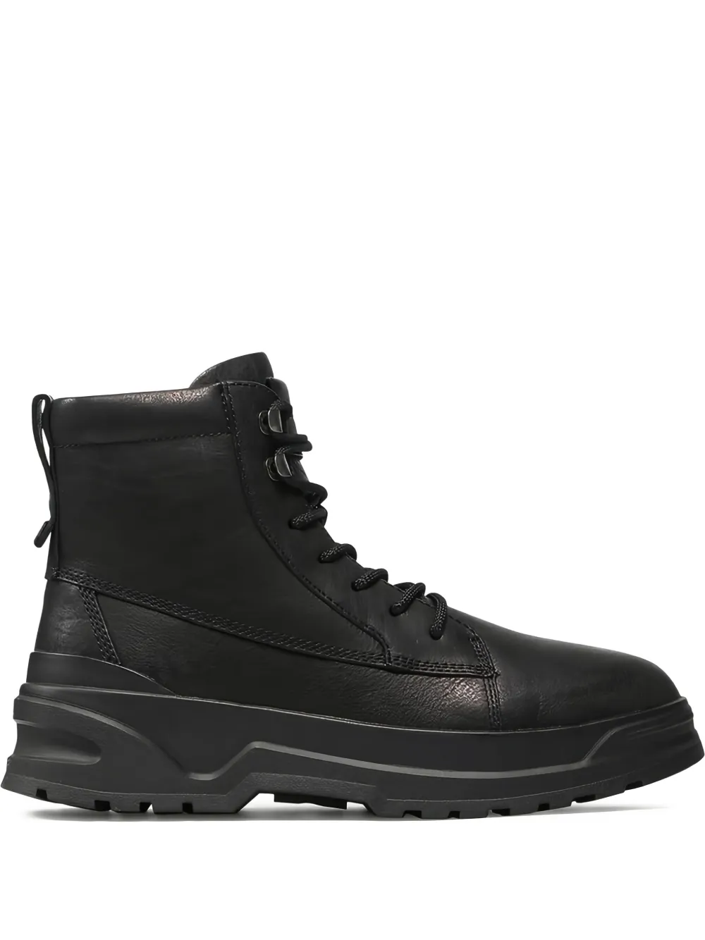 VAGABOND Isac lace-up platform boots Black