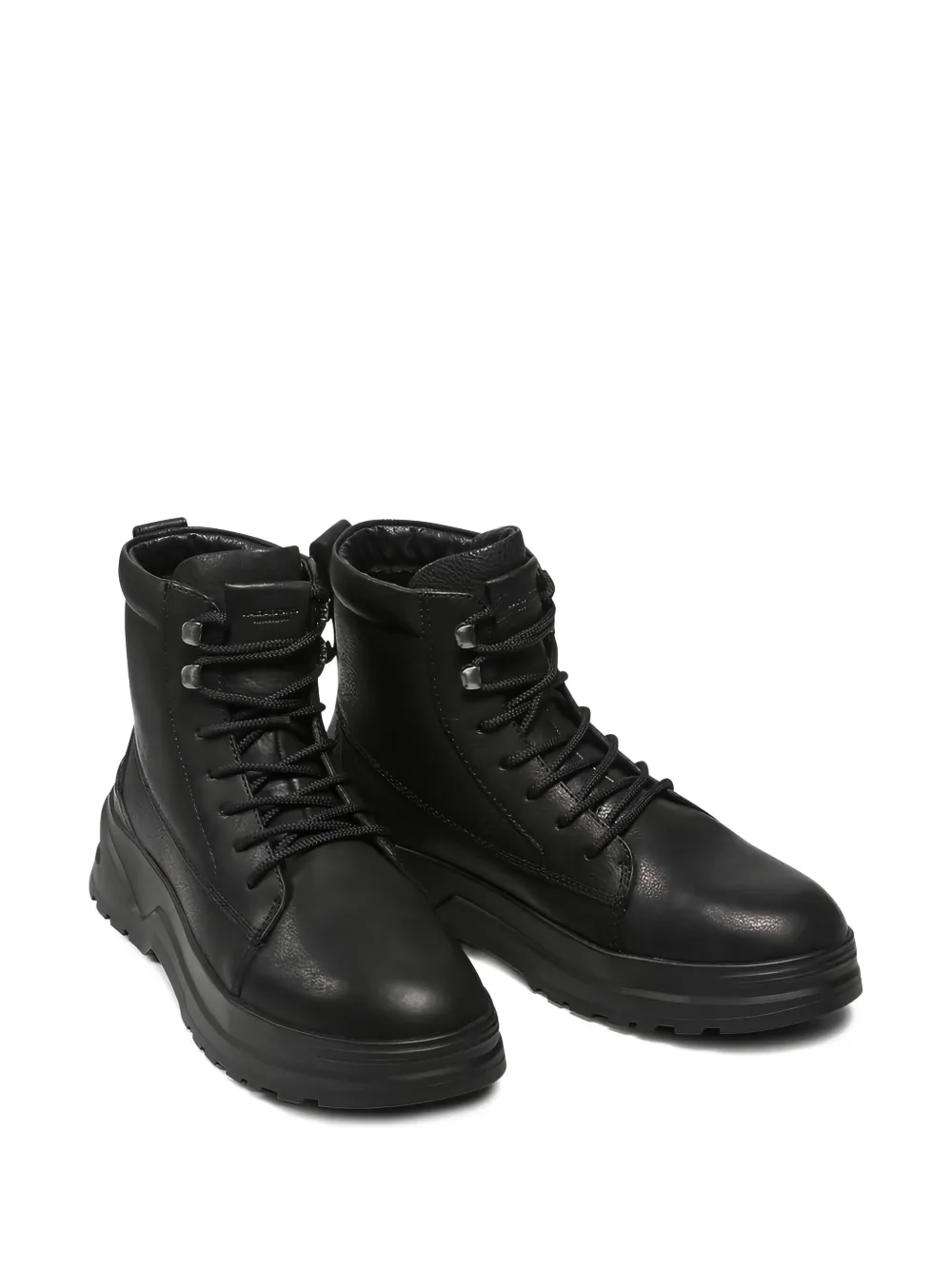 VAGABOND Isac lace-up platform boots Black