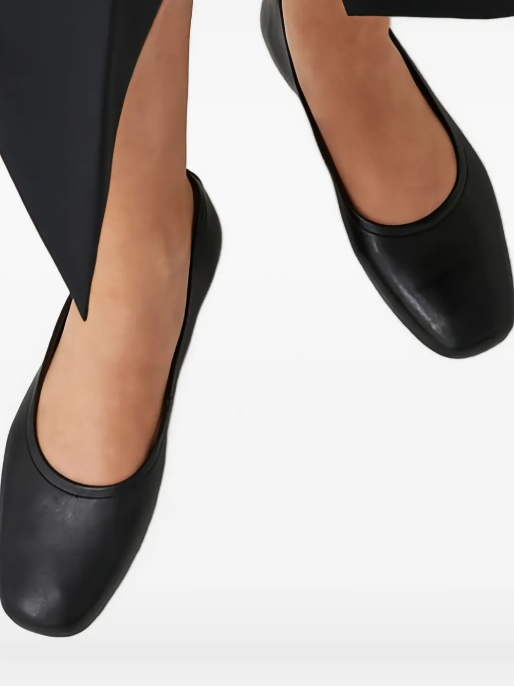 VAGABOND Jolin square-toe ballet flats Black