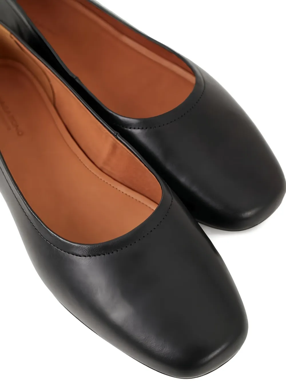VAGABOND Jolin square-toe ballet flats Black