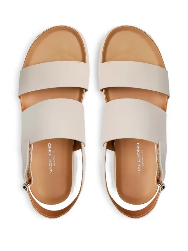 VAGABOND Erin double-strap Platform Sandals Neutrals FARFETCH JO