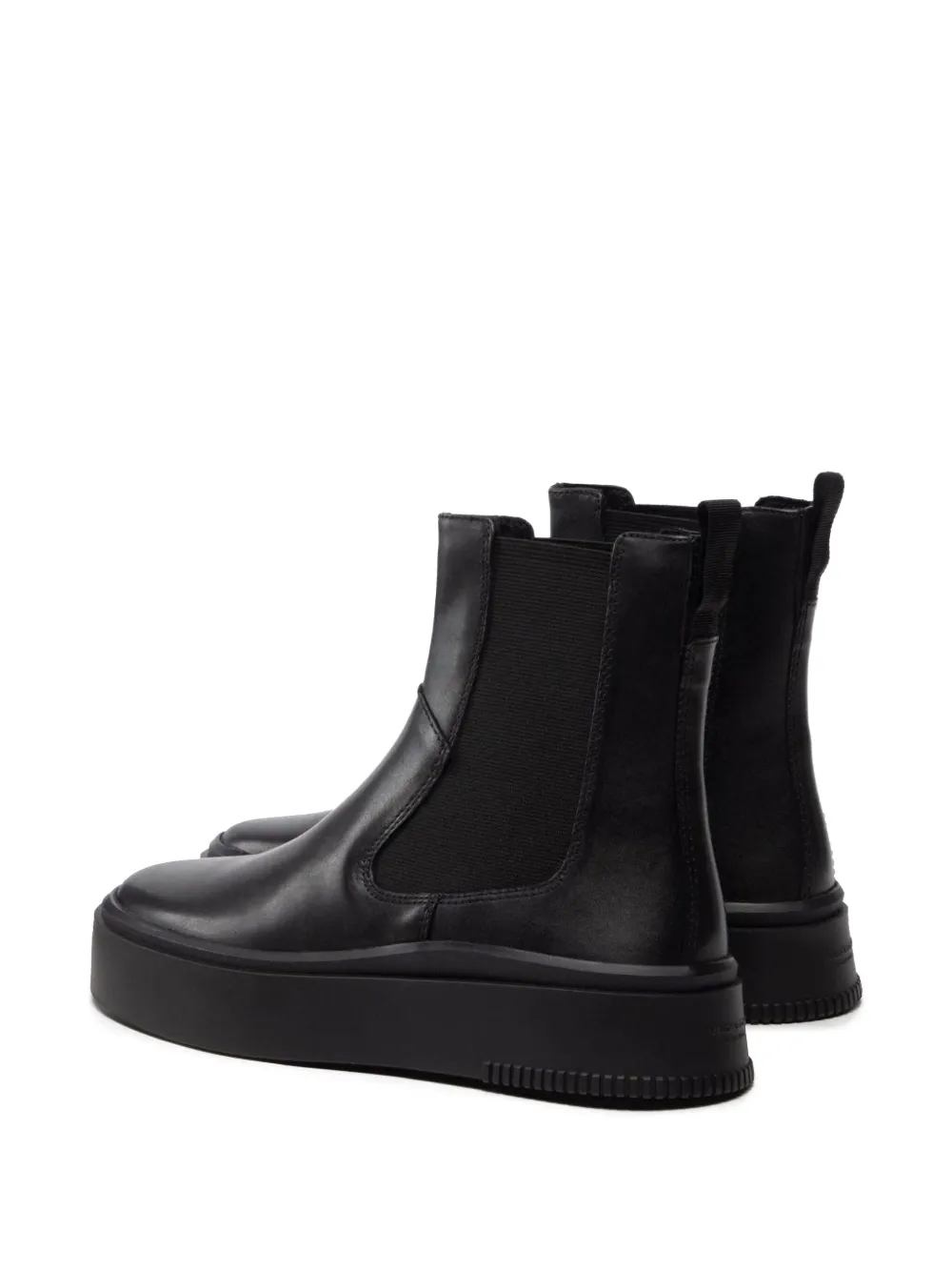 VAGABOND Stacy elastic-panel platform boots Black