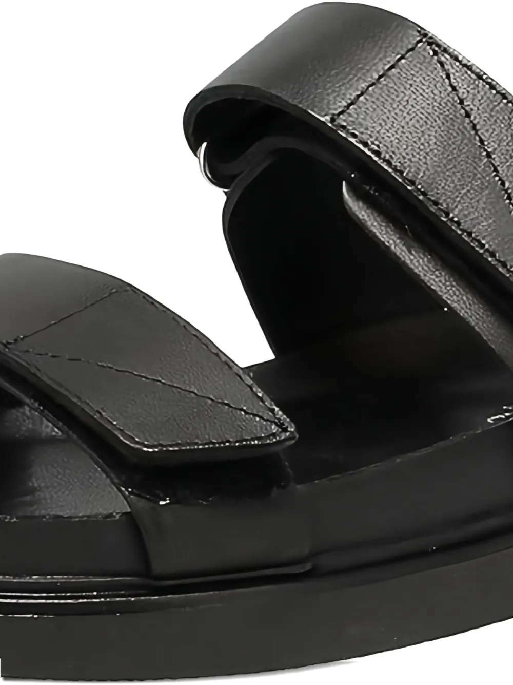 VAGABOND Erin double-strap flat sandals Black