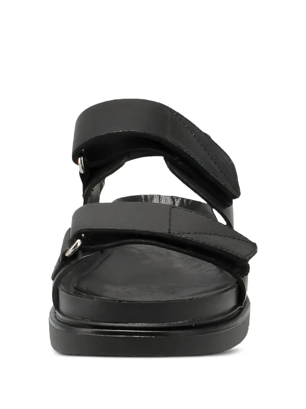 VAGABOND Erin double-strap flat sandals Black
