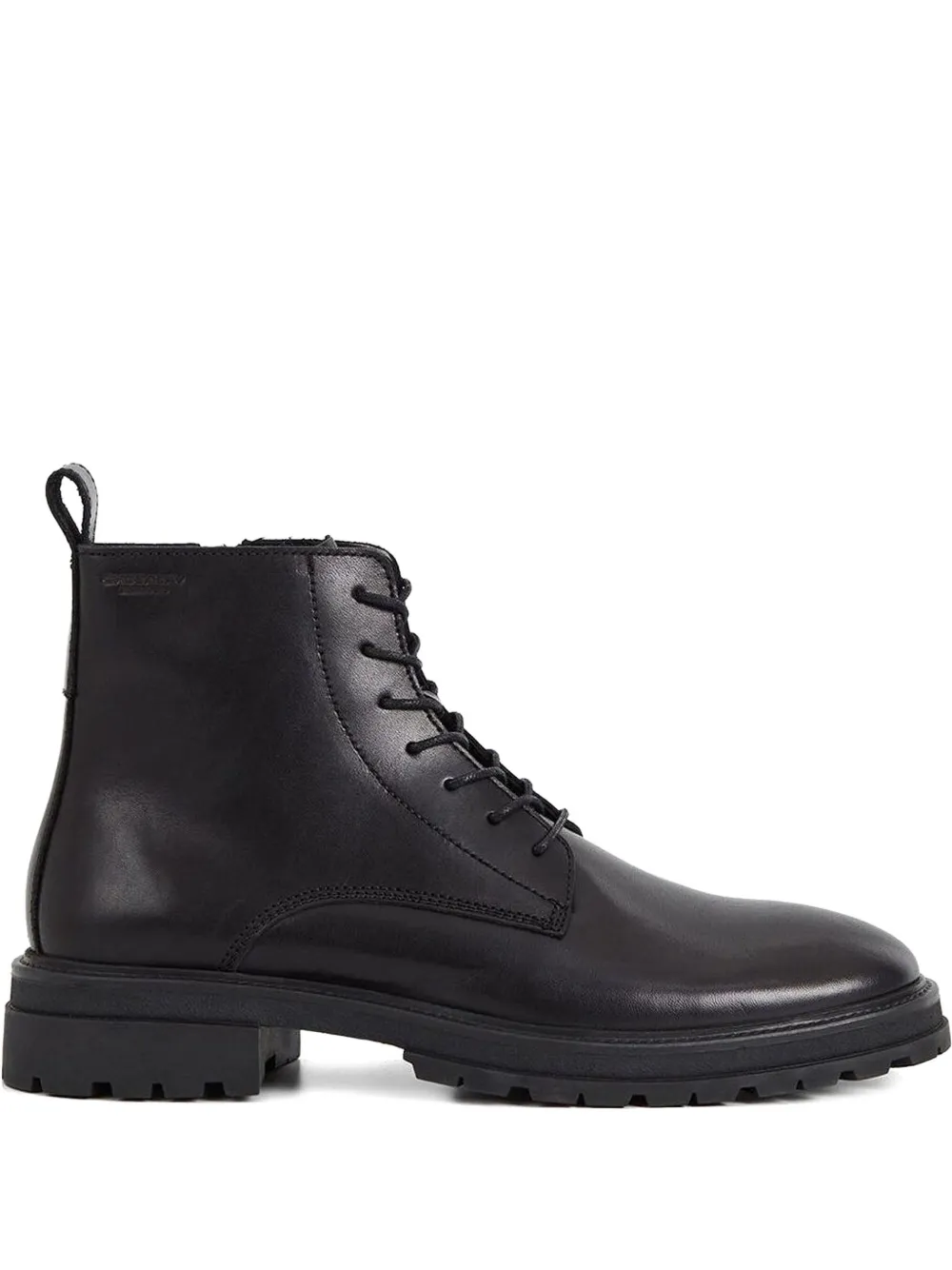 VAGABOND Johnny 2.0 lace-up zip combat boots Black