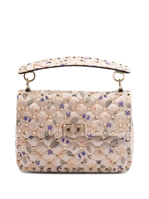 Valentino Garavani ロックスタッズ スパイク ショルダーバッグ