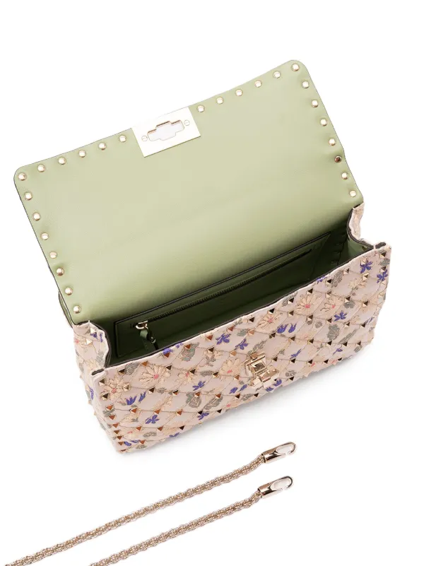 VALENTINO✨スタッズショルダーバッグ ヴァレンティノの「ロック スタッズ スパイク」から新作が登場