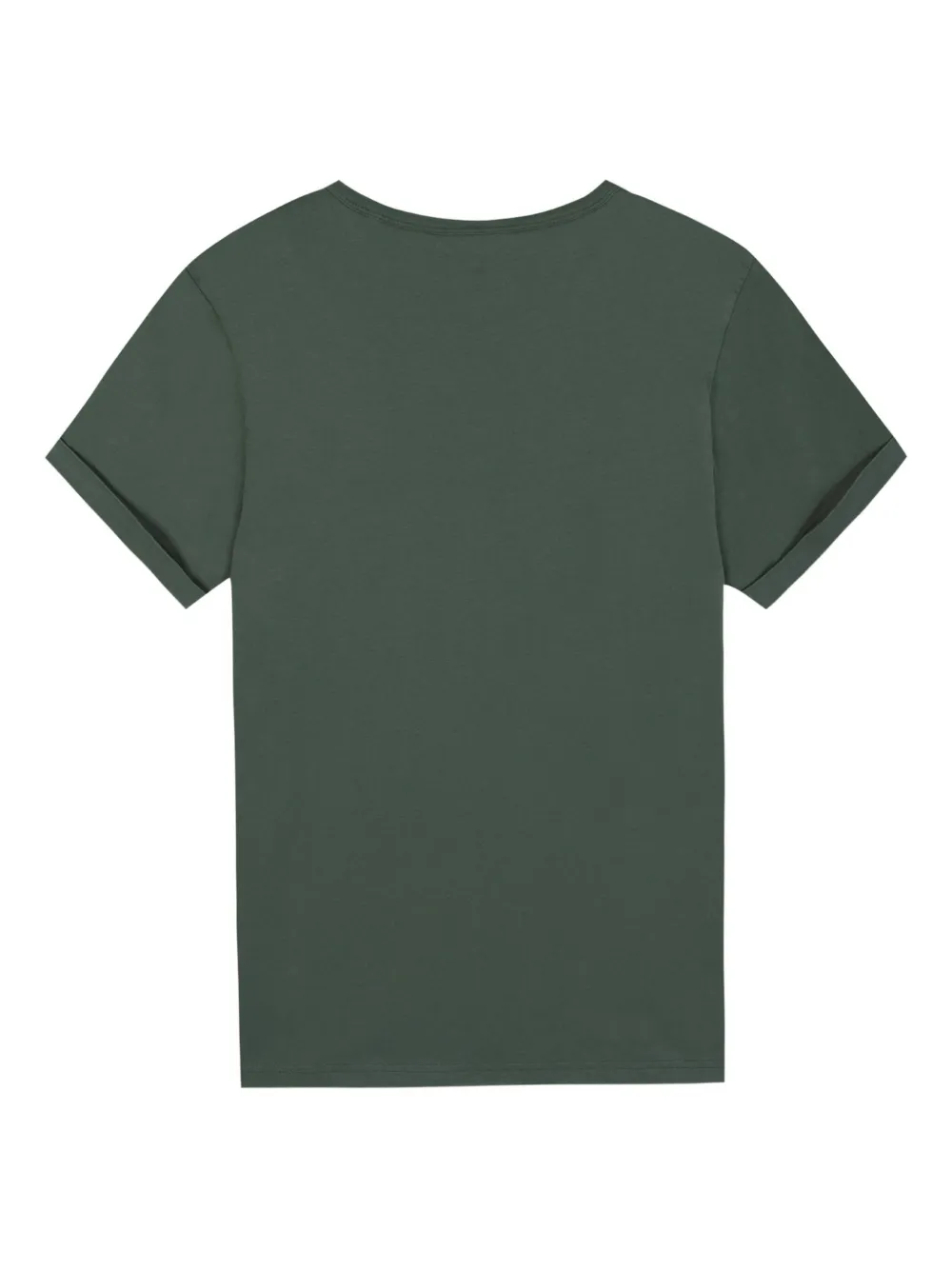 Maison Labiche T-shirt met geborduurd hart - Groen
