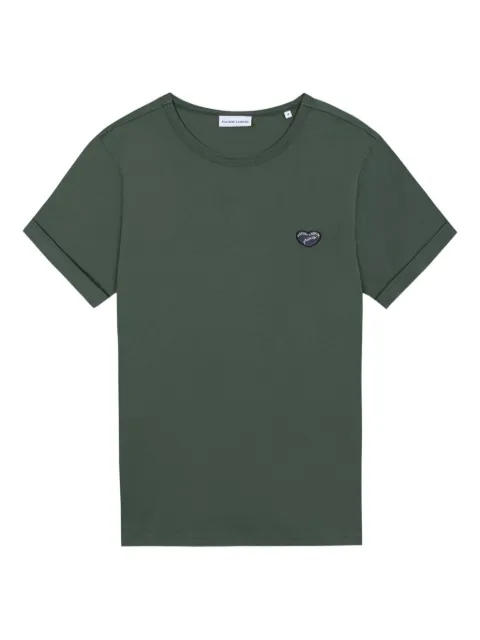 Maison Labiche heart-embroidered short-sleeve T-shirt