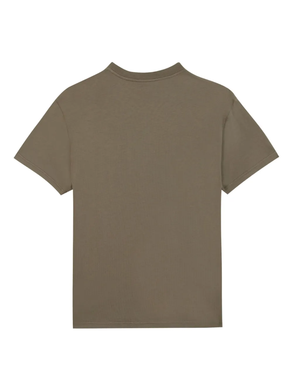 Maison Labiche Amour T-shirt met borduurwerk - Bruin