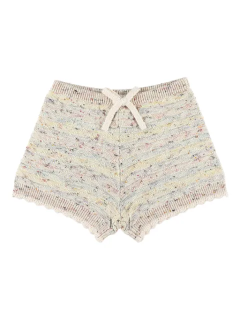 ZIMMERMANN Kids shorts tejidos texturizados