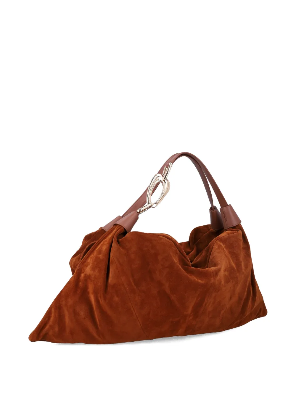 Zimmermann Pleated Suede Tote Bag