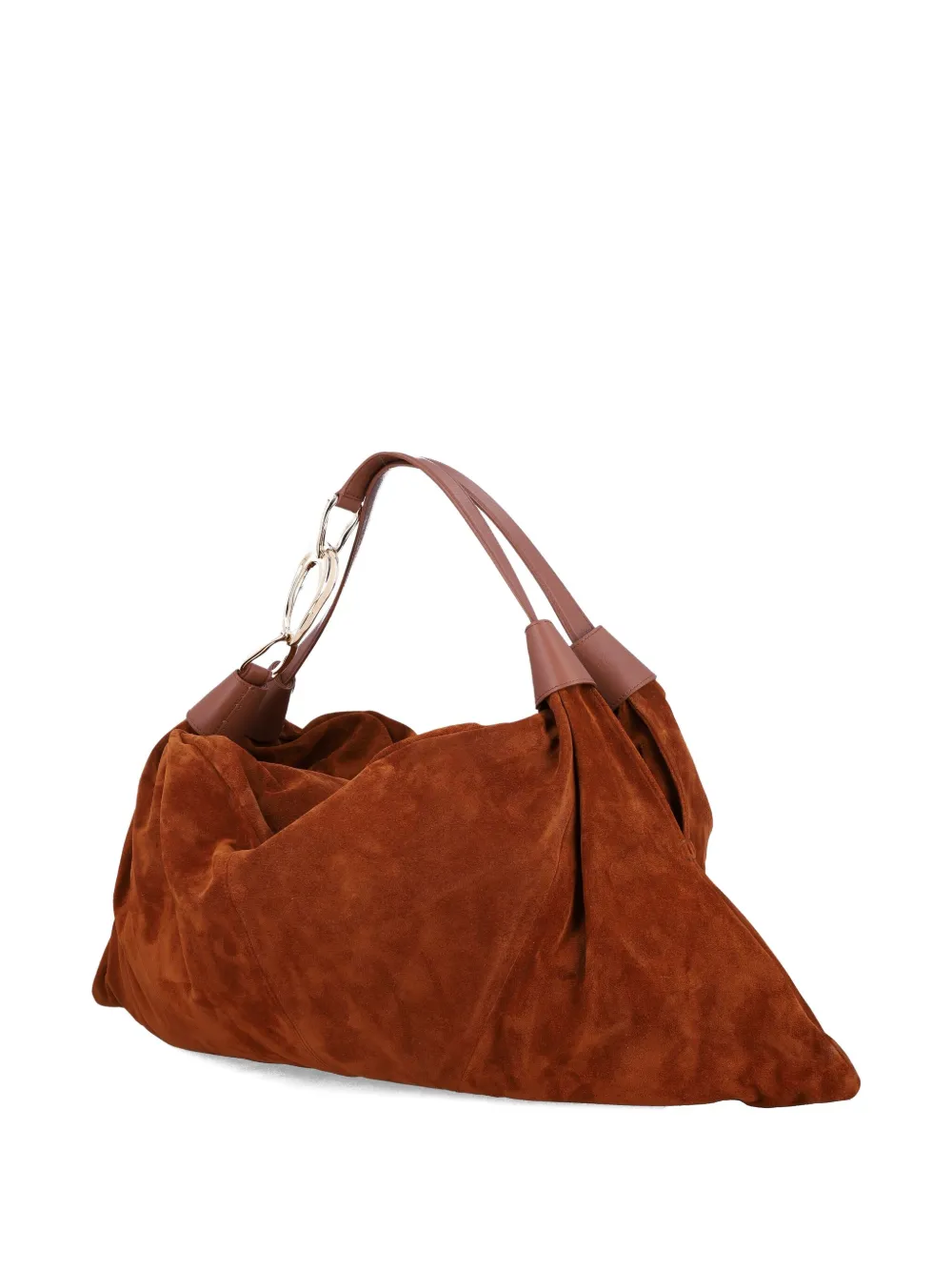 Zimmermann Pleated Suede Tote Bag