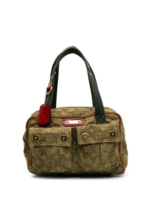 Louis Vuitton Pre-Owned 1998 Takashi Murakami Monogramouflage Denim Jasmine handbag