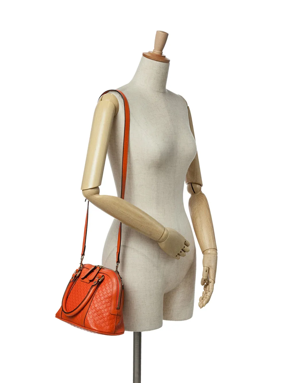 Gucci Pre-Owned 2016-2024 Mini Microguccissima Dome satchel | Pre-Owned | Image 2