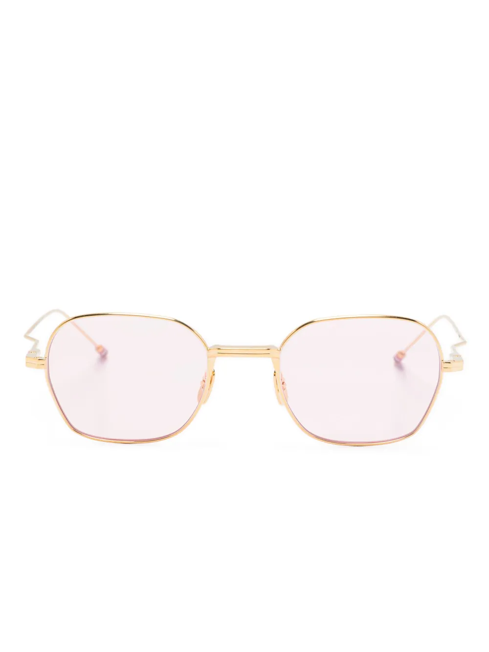 Thom Browne Eyewear square-frame sunglasses | Gold | Image 1