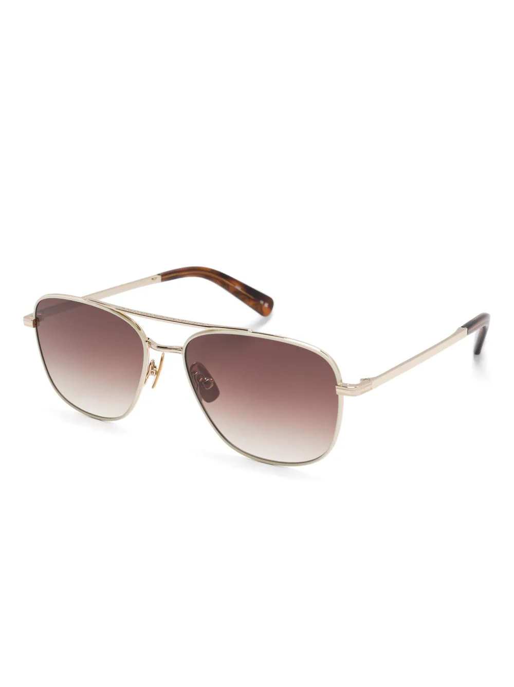 Garrett Leight El Capitan zonnebril Goud