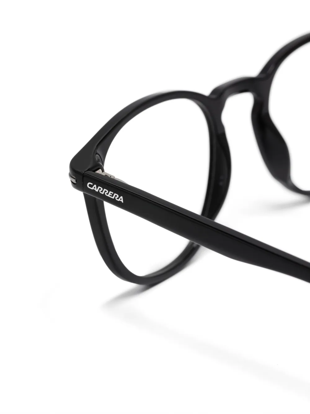 Carrera Bril met rond montuur Zwart