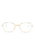 Thom Browne Eyewear square-frame glasses - Gold