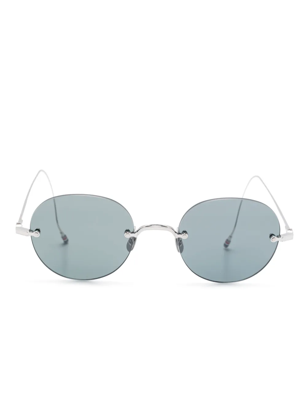 Thom Browne round-frame sunglasses | Silver | Image 1
