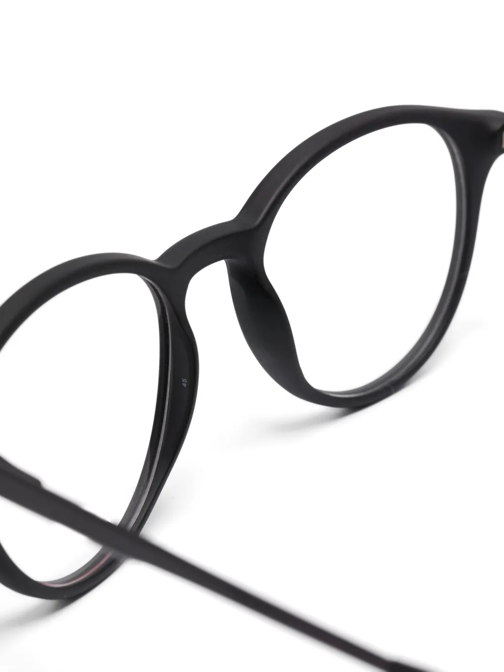 Carrera Bril met rond montuur Zwart
