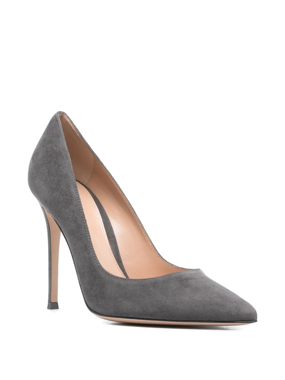 Gianvito Rossi 110mm suede pumps Grey