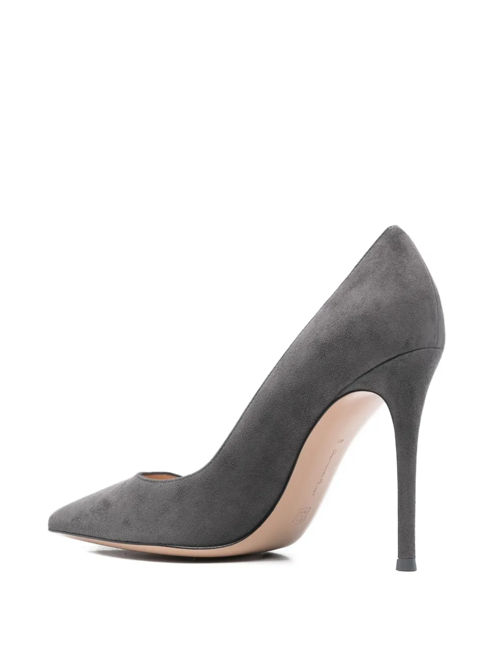 Gianvito Rossi 110mm suede pumps Grey