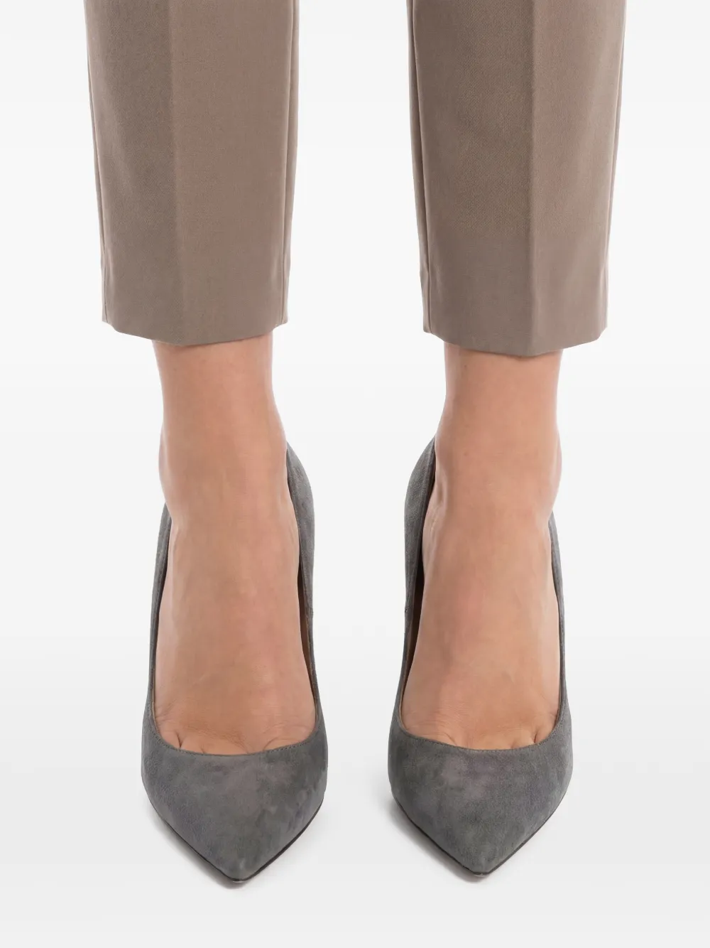 Gianvito Rossi Suède pumps Grijs