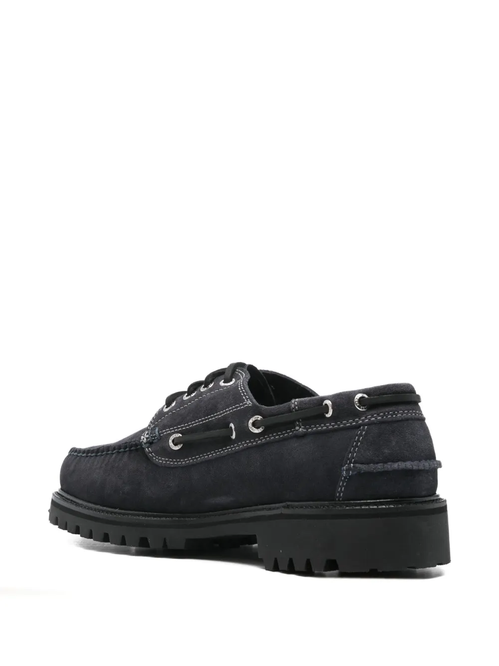 G.H. Bass & Co. Ranger Camp suede boat shoes Black