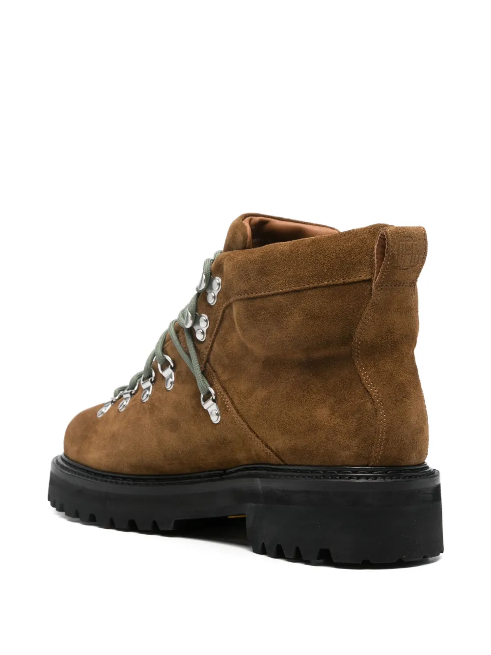 G.H. Bass & Co. Suède wandellaarzen 533 MID BROWN