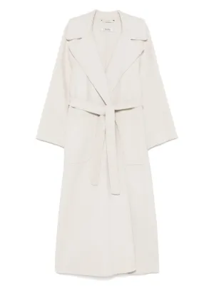 Max Mara Madame ダブルコート | ホワイト | FARFETCH JP