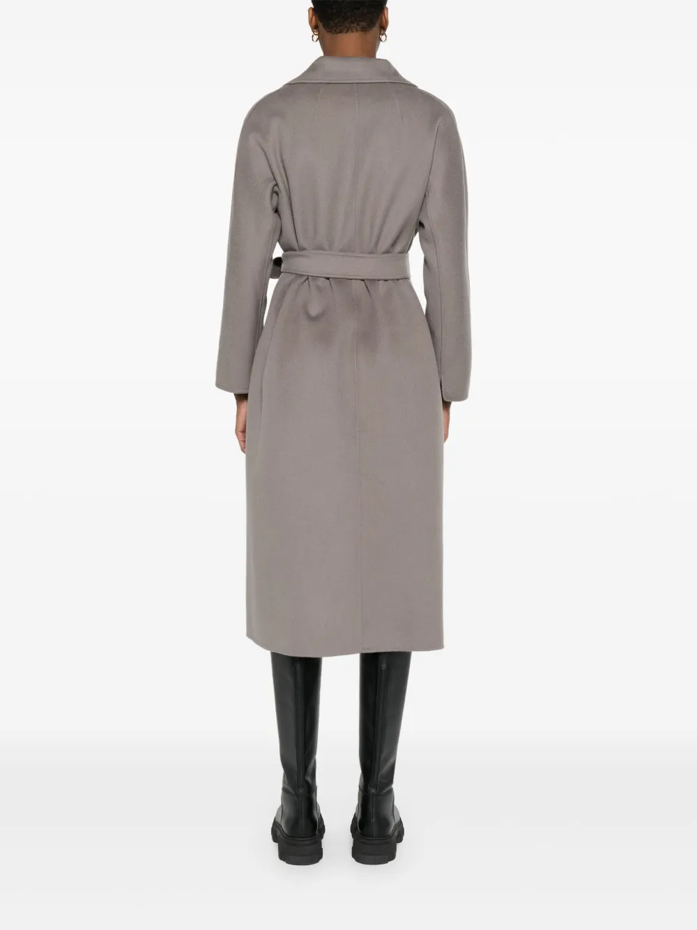 'S Max Mara Jas van scheerwol Grijs