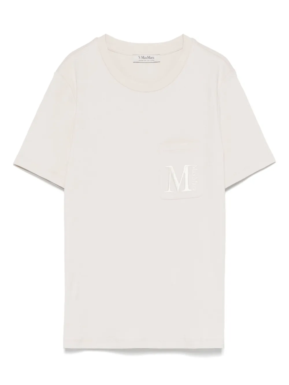 'S Max Mara Madera T-shirt - ニュートラル 'S Max Mara Madera T-shirt - ニュートラル
