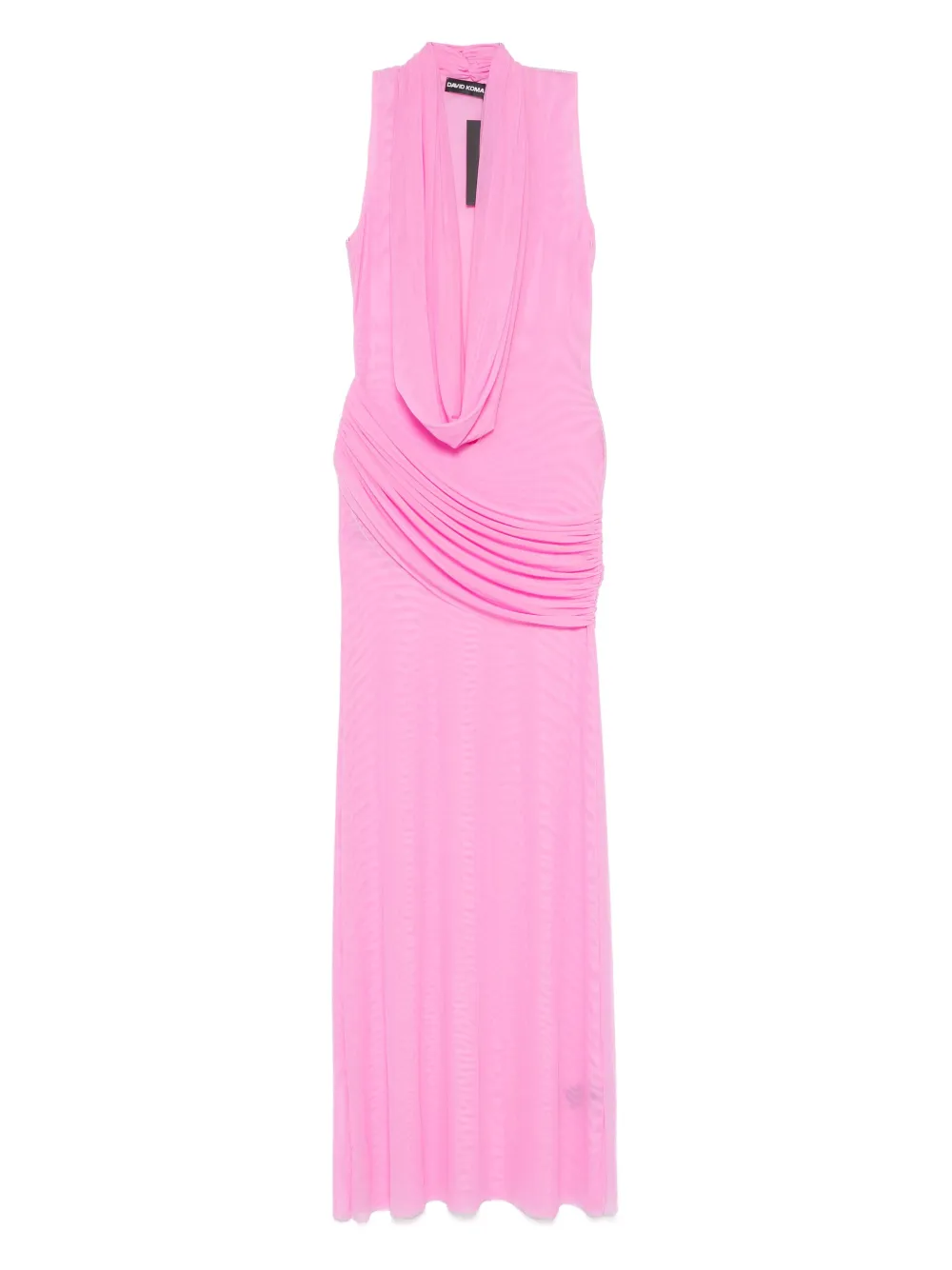 David Koma Semi-sheer Gown